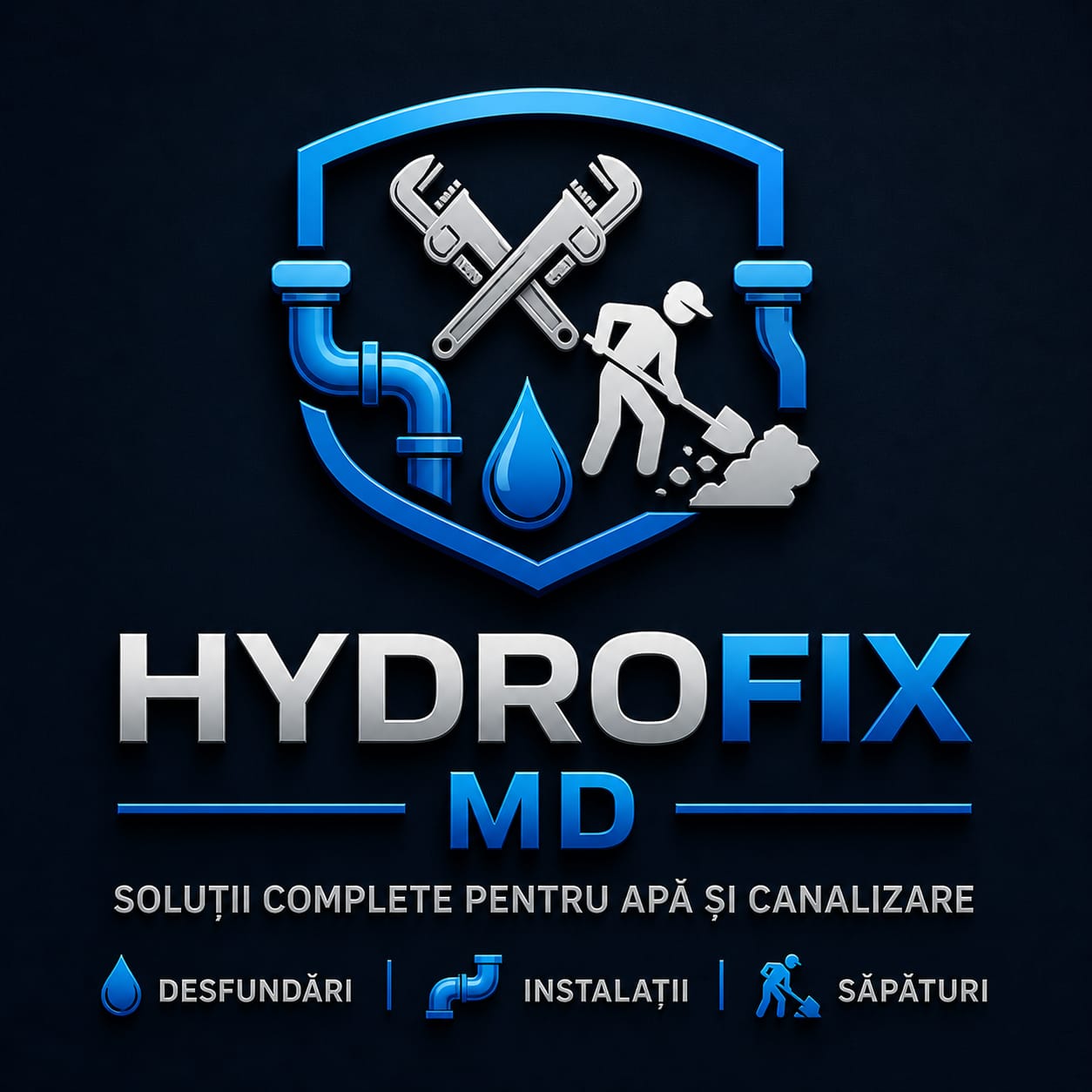HydroFix MD logo